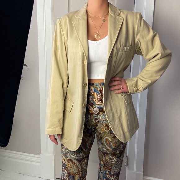 Cherokee tan cargo blazer - Picture 1 of 7
